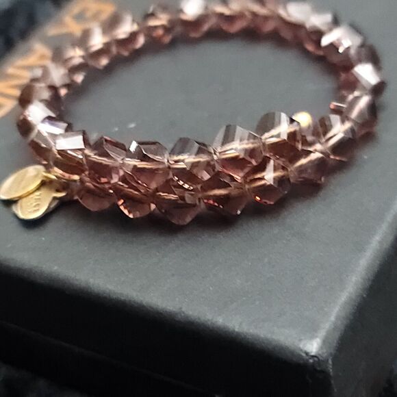Alex and Ani Plum Mirage Wrap Bracelet - Picture 4 of 7